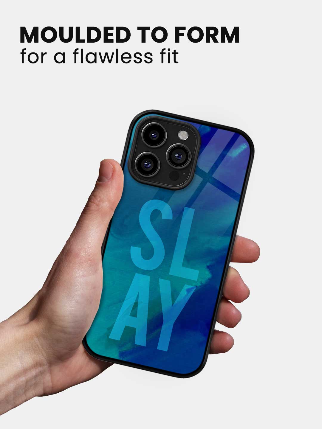 Slay Blue - iPhone 12 Pro Glass Cover