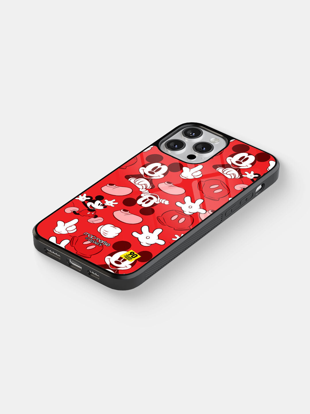 Mickey classic Red - iPhone 12 Pro Glass Cover