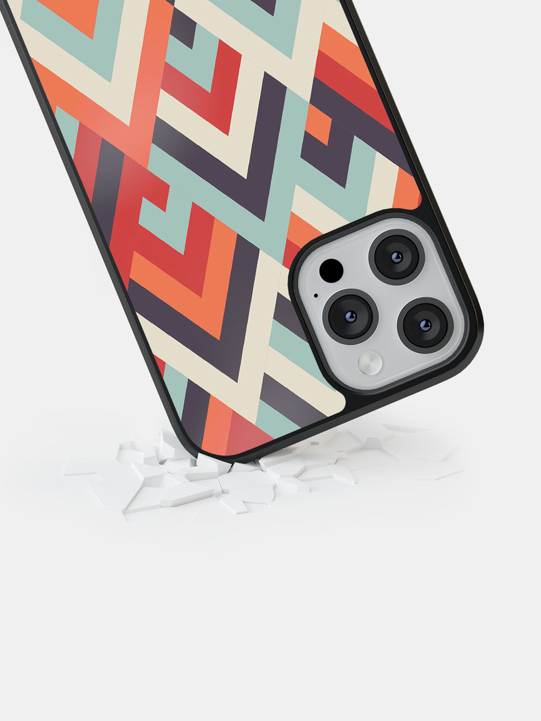 Symmetric Chevron - iPhone 13 Pro Max Bumper Cover