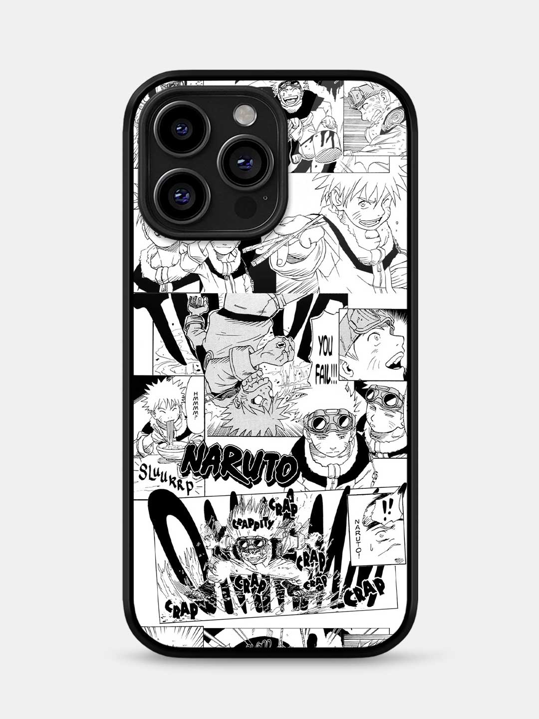 Naruto Collage - iPhone 13 Pro Max Glass Cover