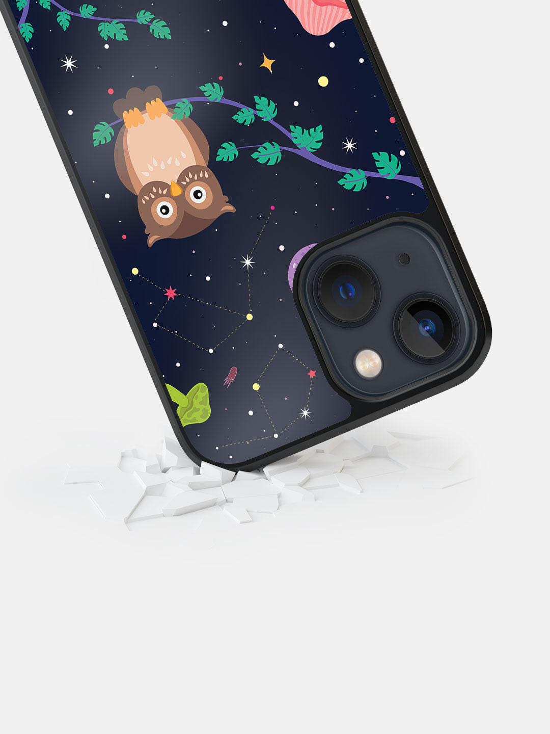 Space Owl - iPhone 13 Mini Bumper Cover