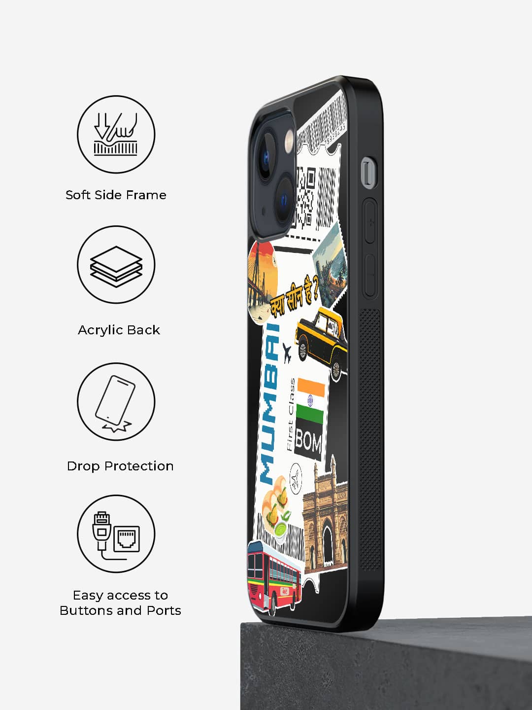 Mumbai Marvel - iPhone 13 Mini Bumper Cover