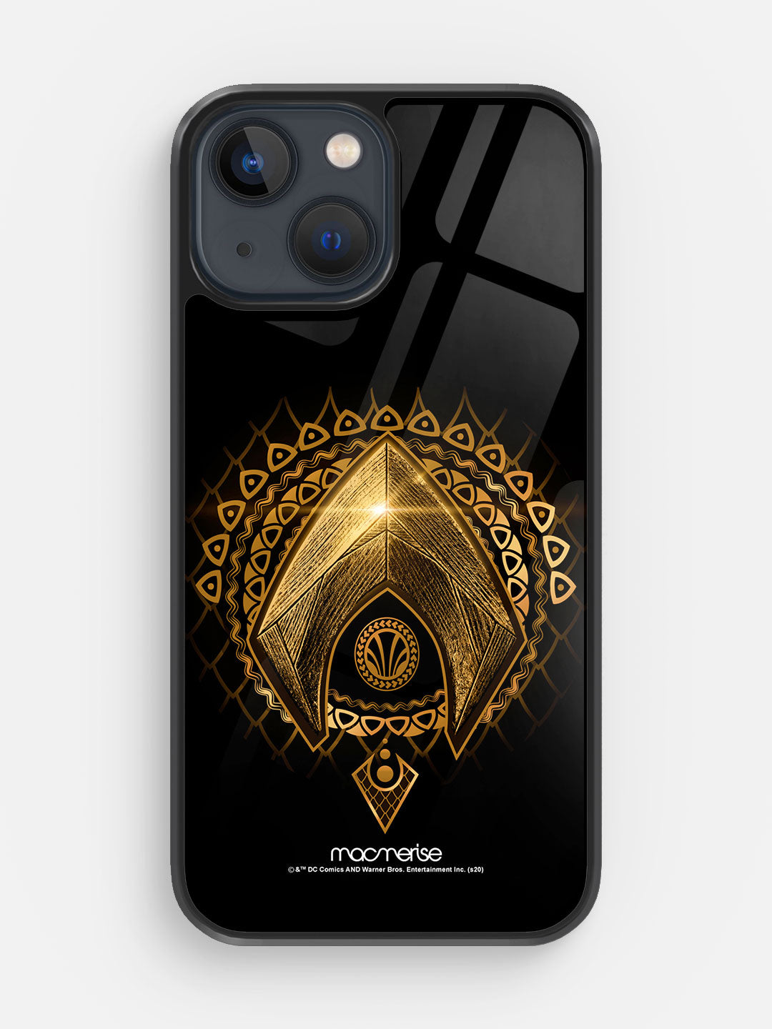 Aquaman Logo - iPhone 13 Mini Glass Cover