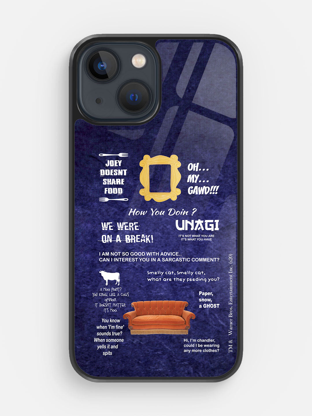 Friends Essentials - iPhone 13 Mini Glass Cover