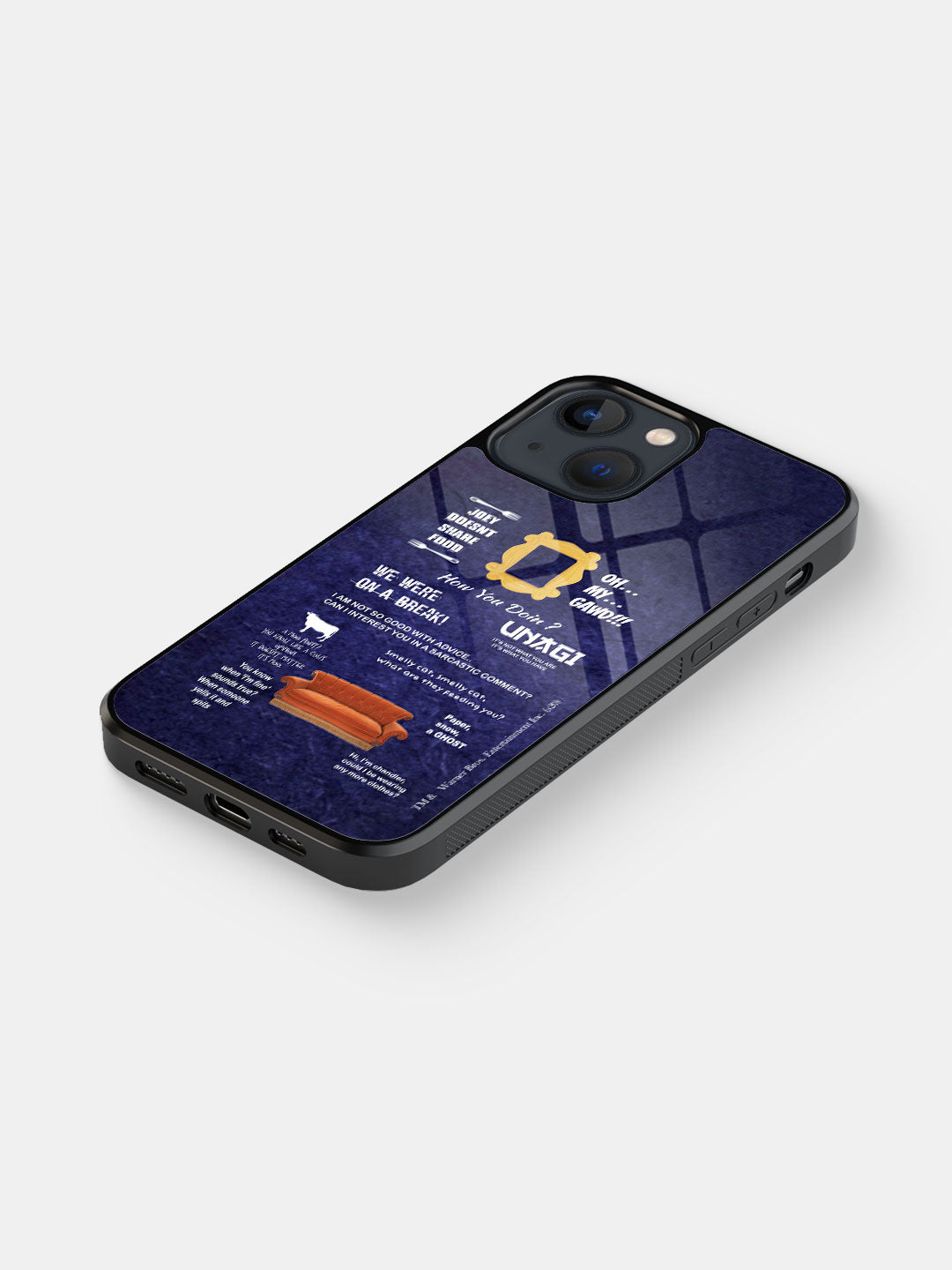 Friends Essentials - iPhone 13 Mini Glass Cover