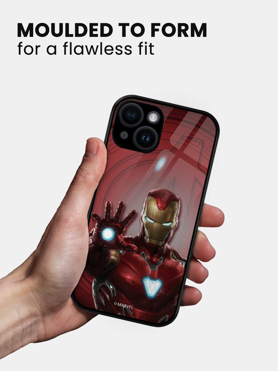 Iron Man Mark L Armour - iPhone 13 Mini Glass Cover