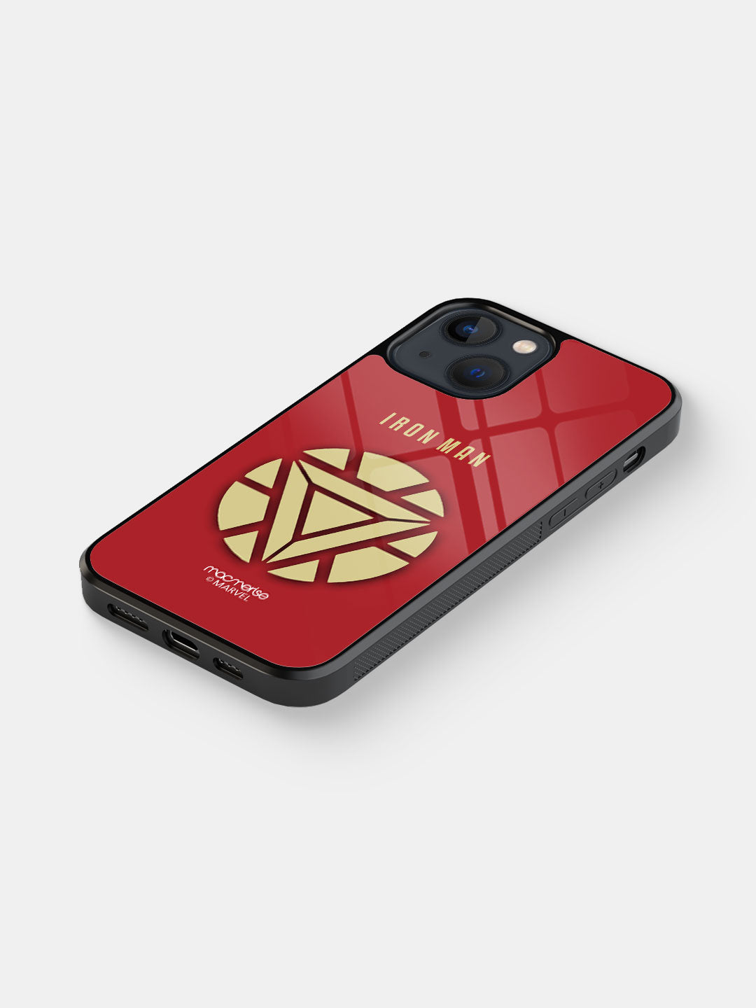 Minimalistic Ironman - iPhone 13 Mini Glass Cover