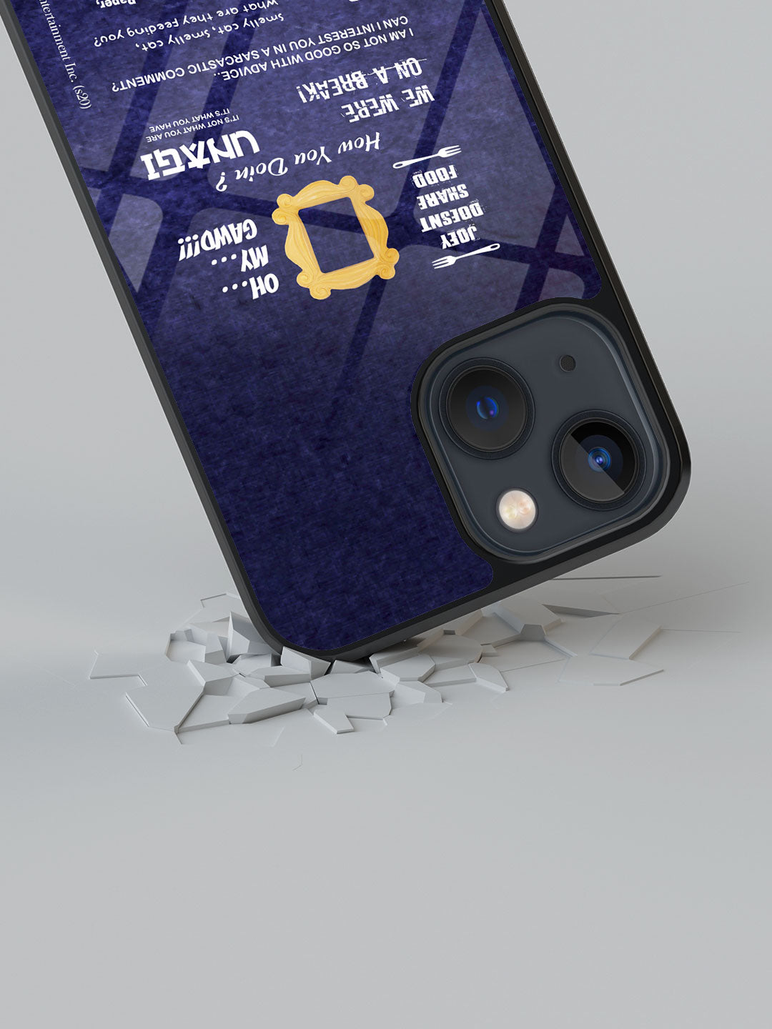 Friends Essentials - iPhone 13 Mini Glass Cover