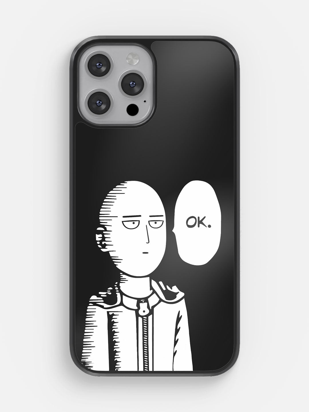 Saitama not Impressed - iPhone 13 Pro Bumper Cover