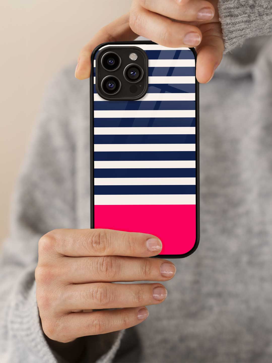Simply Stripes - iPhone 13 Pro Glass Cover
