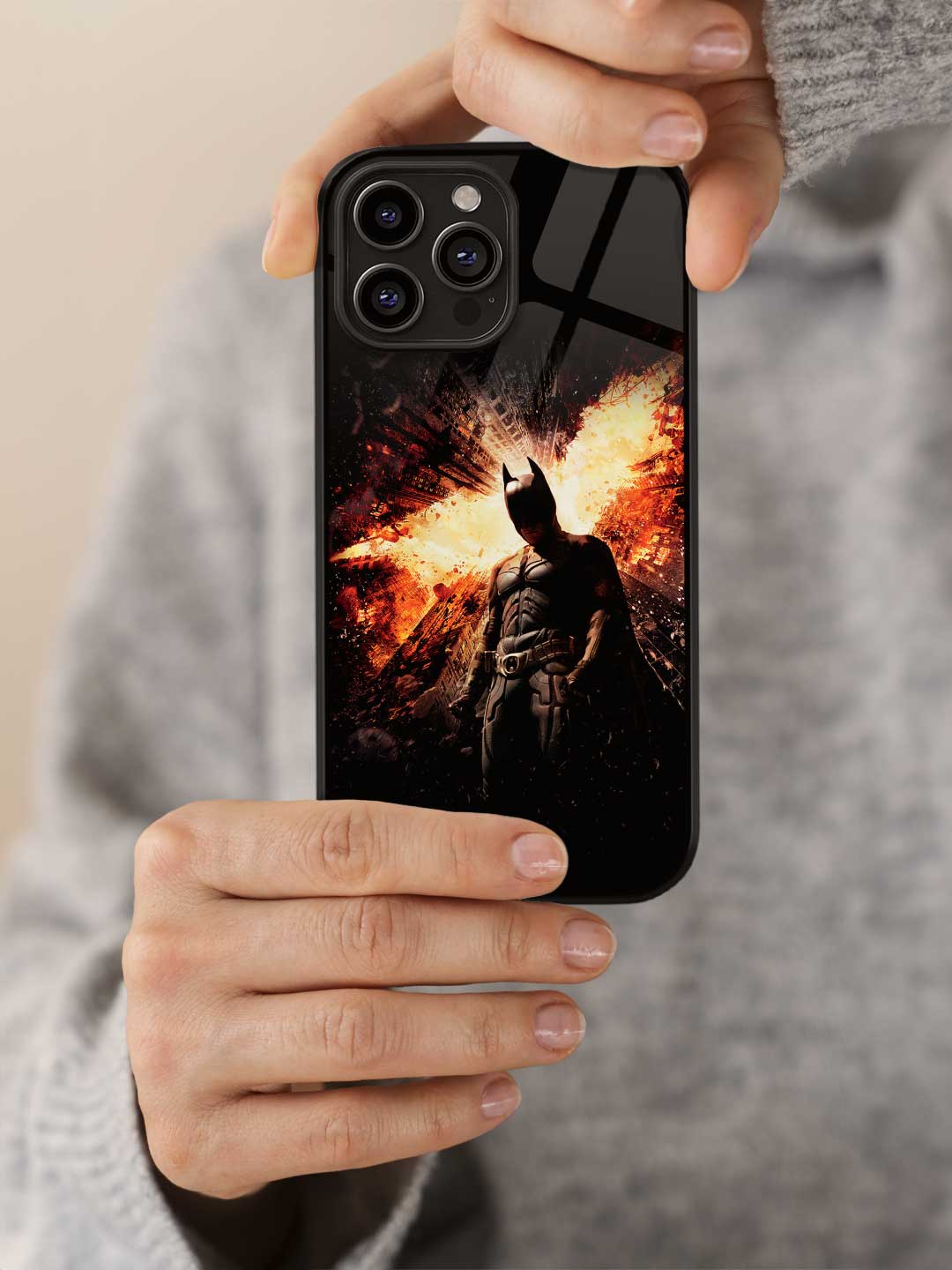 The Dark Knight Rises - iPhone 13 Pro Glass Cover