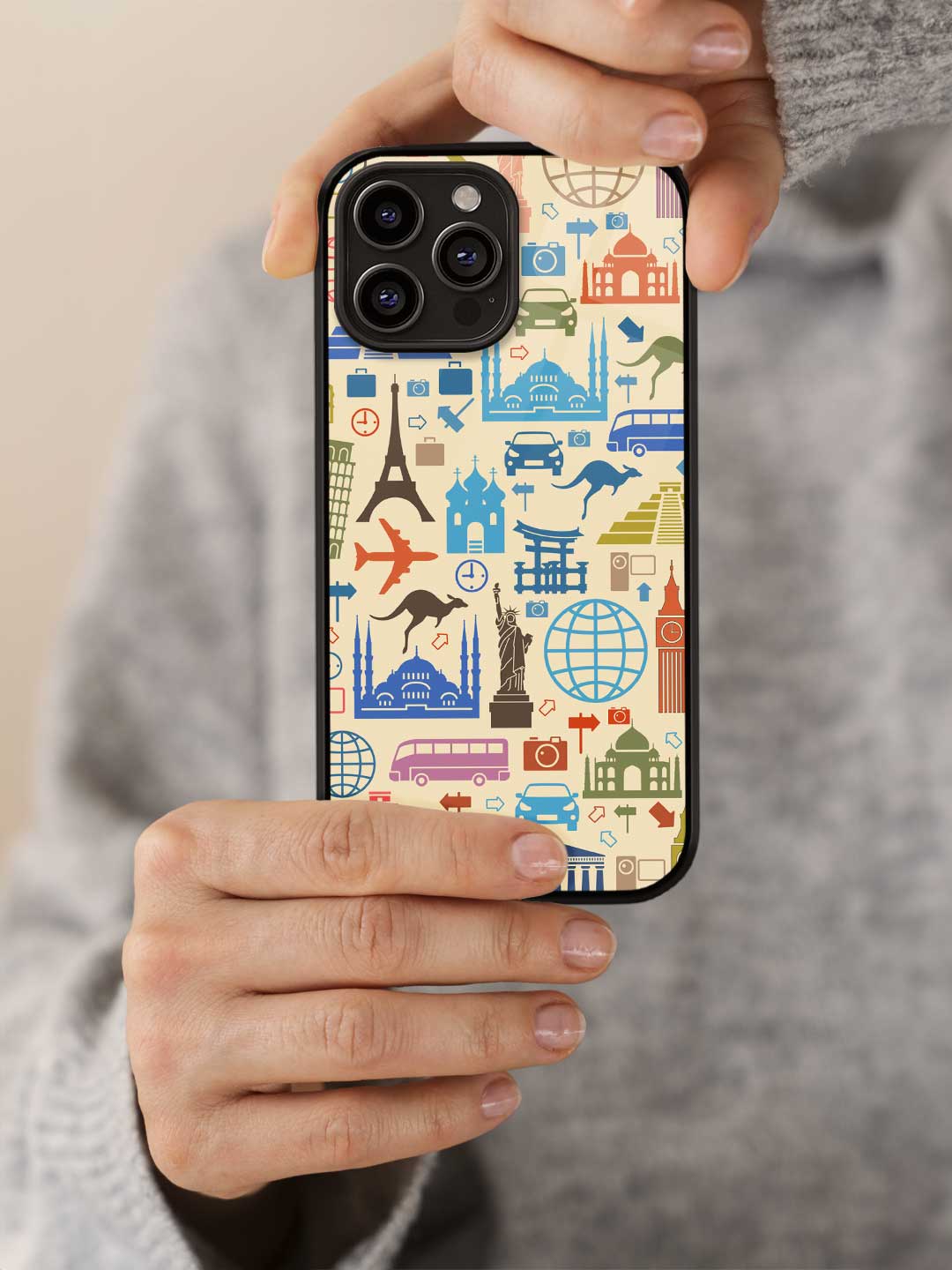 Travel Lover - iPhone 13 Pro Glass Cover
