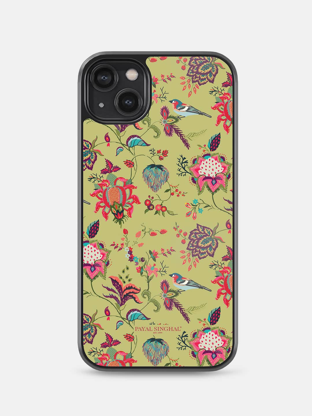 Payal Singhal Chidiya Olive - iPhone 14 Plus Bumper Cover