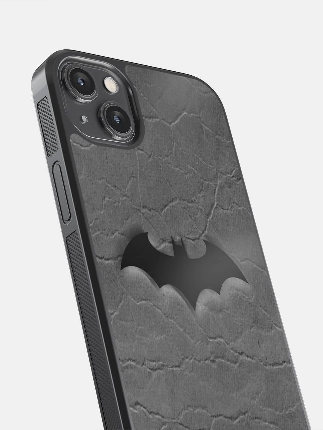 Fade Out Batman - iPhone 14 Plus Bumper Cover