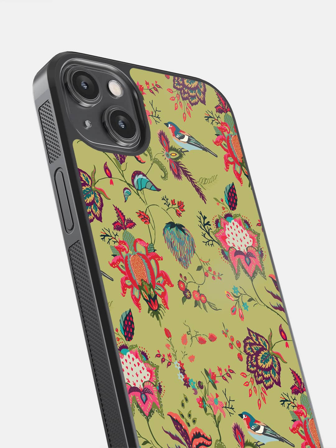 Payal Singhal Chidiya Olive - iPhone 14 Plus Bumper Cover