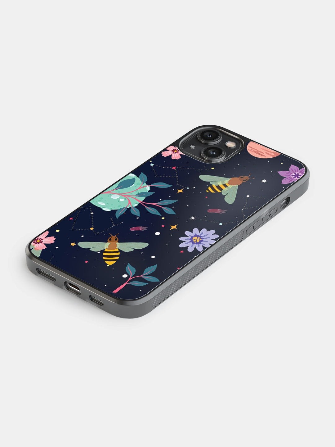 Space Bees - iPhone 14 Plus Bumper Cover