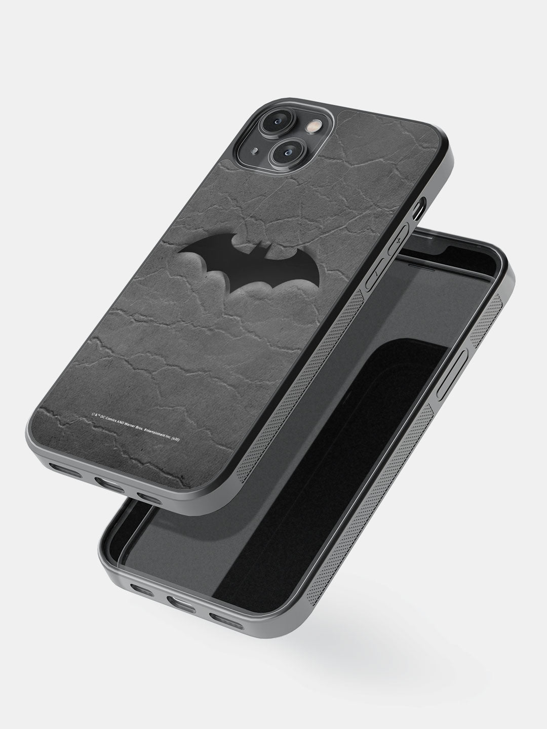 Fade Out Batman - iPhone 14 Plus Bumper Cover