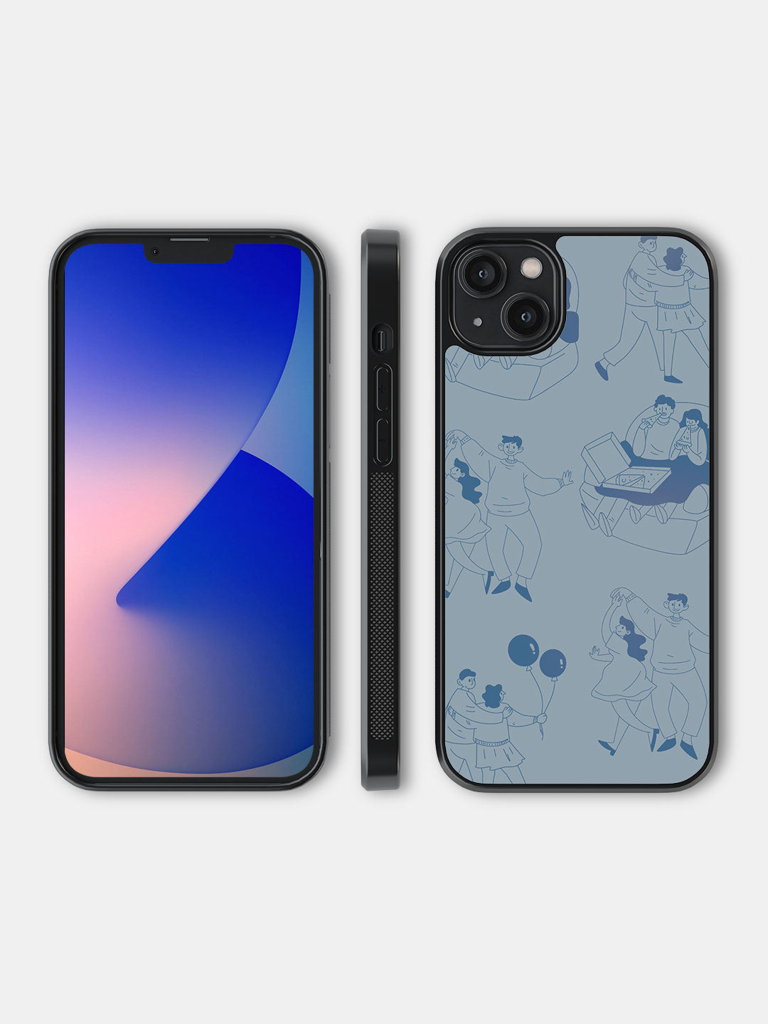 Love Tale Grey - iPhone 14 Plus Bumper Cover