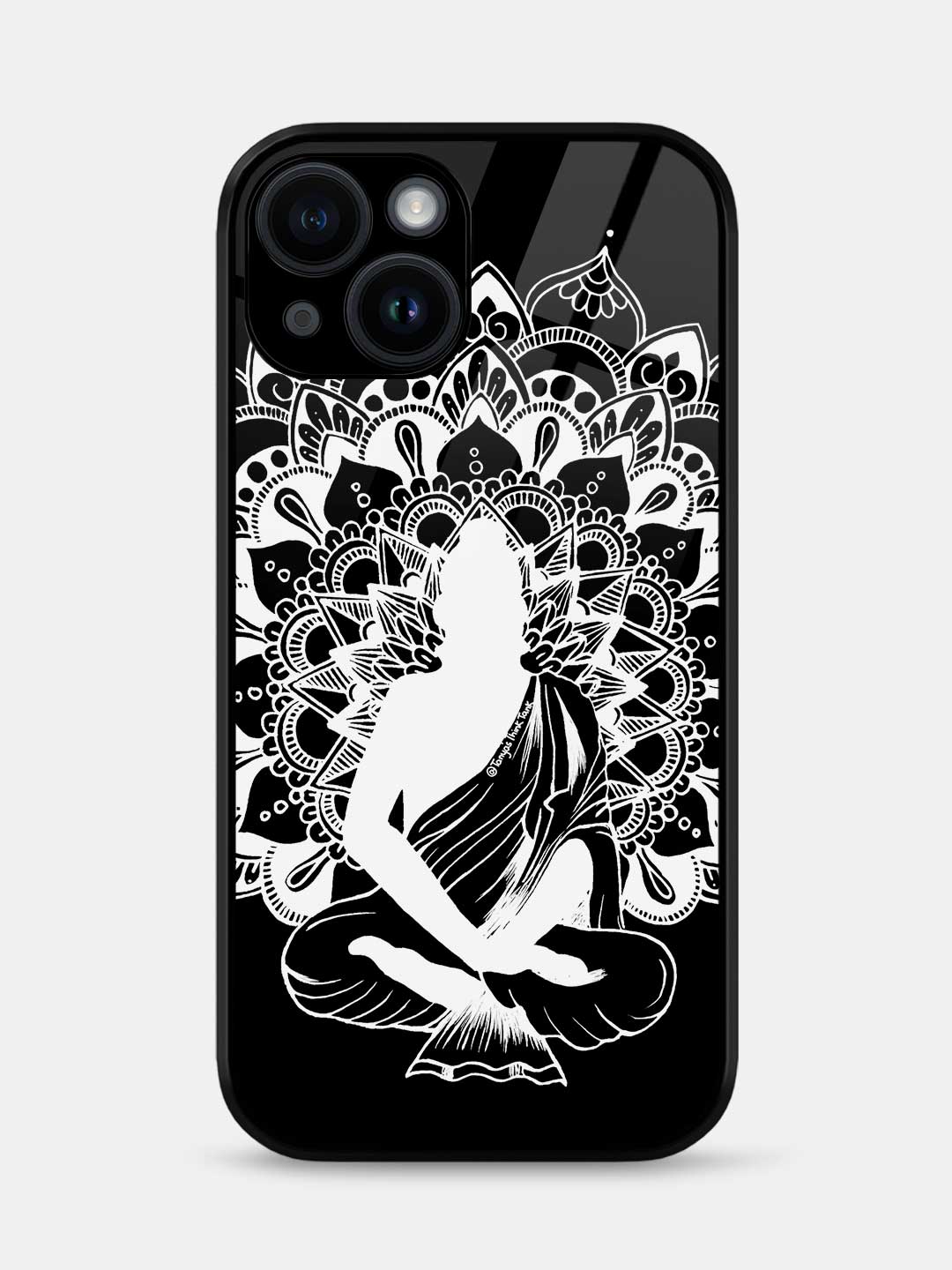 Buddha Mandala - iPhone 14 Plus Glass Cover