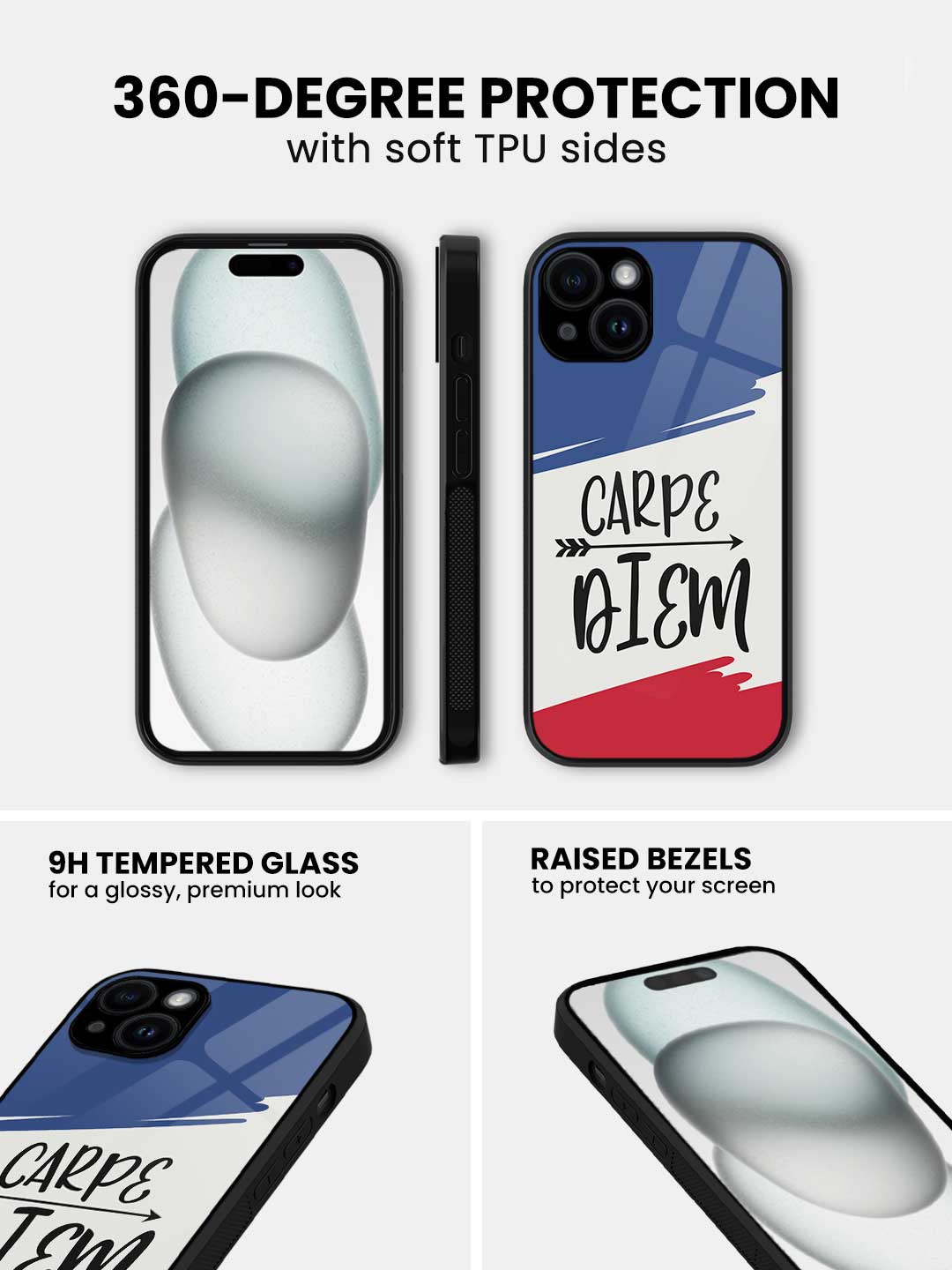 Carpe Diem - iPhone 14 Plus Glass Cover