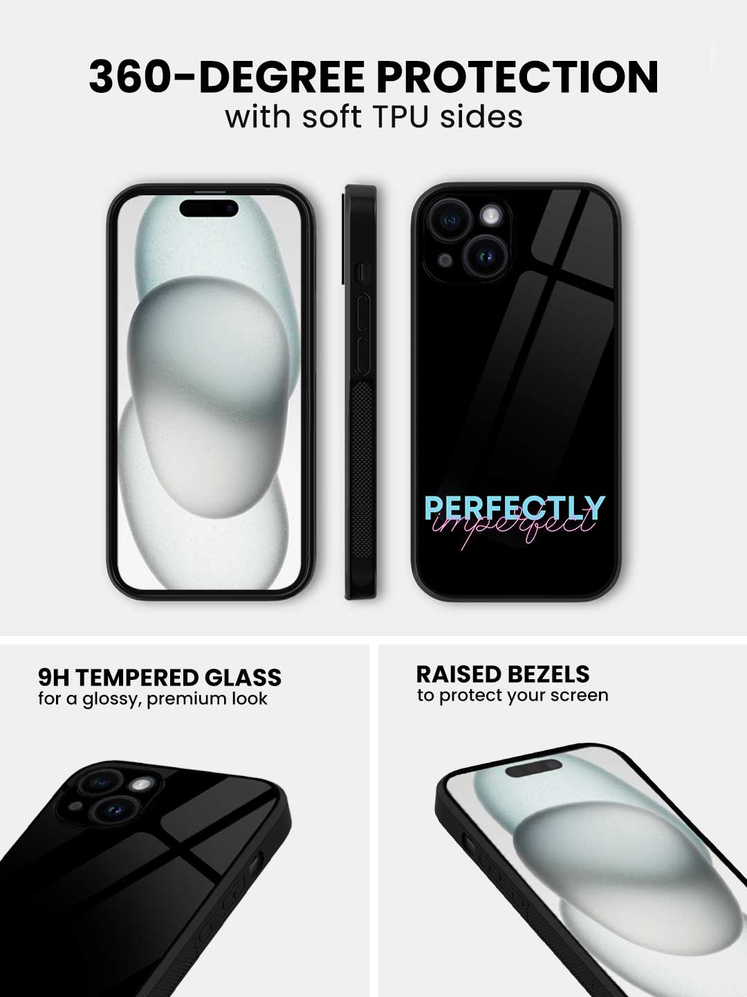 Perfectly Imperfect - iPhone 14 Plus Glass Cover