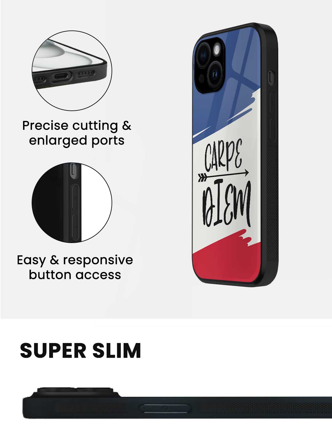 Carpe Diem - iPhone 14 Plus Glass Cover