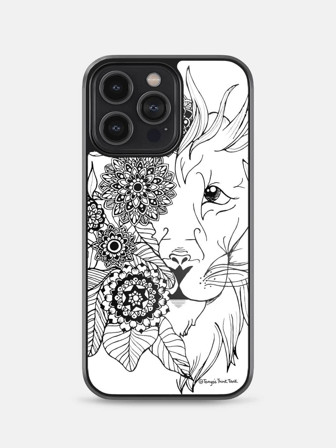 Lion Black - iPhone 14 Pro Max Bumper Cover