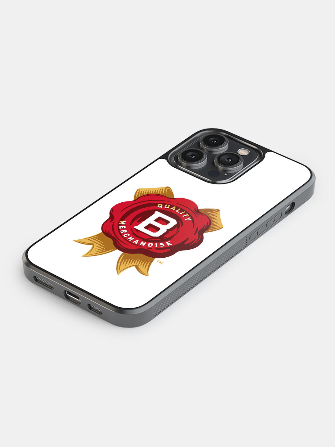 Jim Beam Rosette White - iPhone 14 Pro Max Bumper Cover