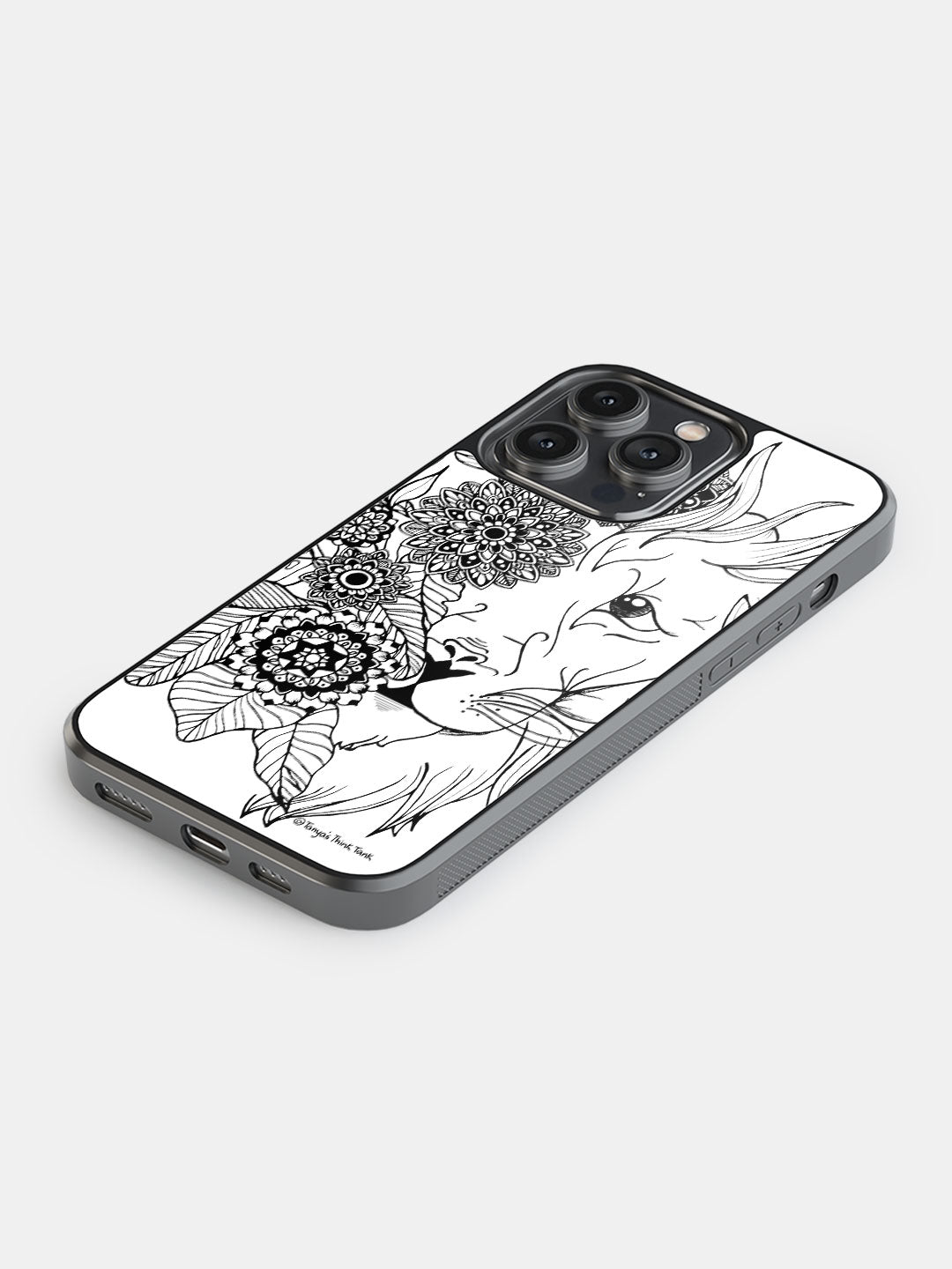 Lion Black - iPhone 14 Pro Max Bumper Cover