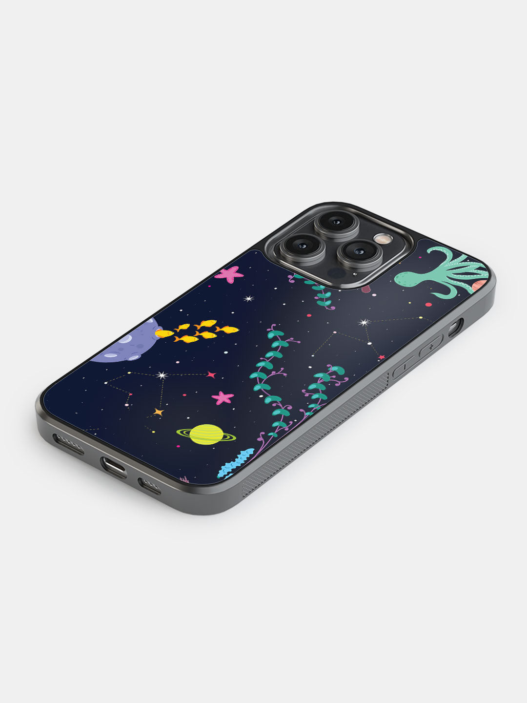 Space Aquarium - iPhone 14 Pro Max Bumper Cover