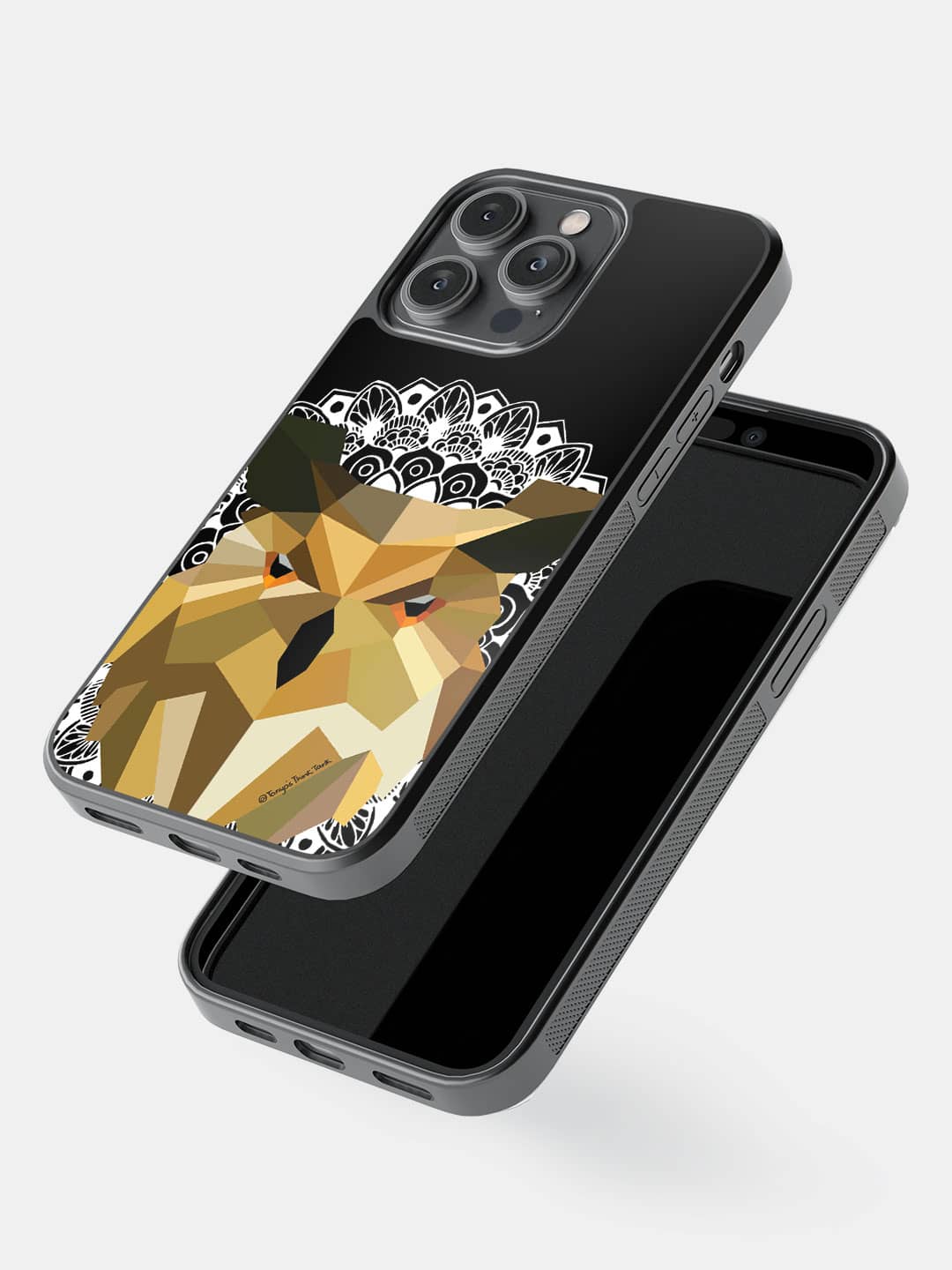 Owl Poly - iPhone 14 Pro Max Cover