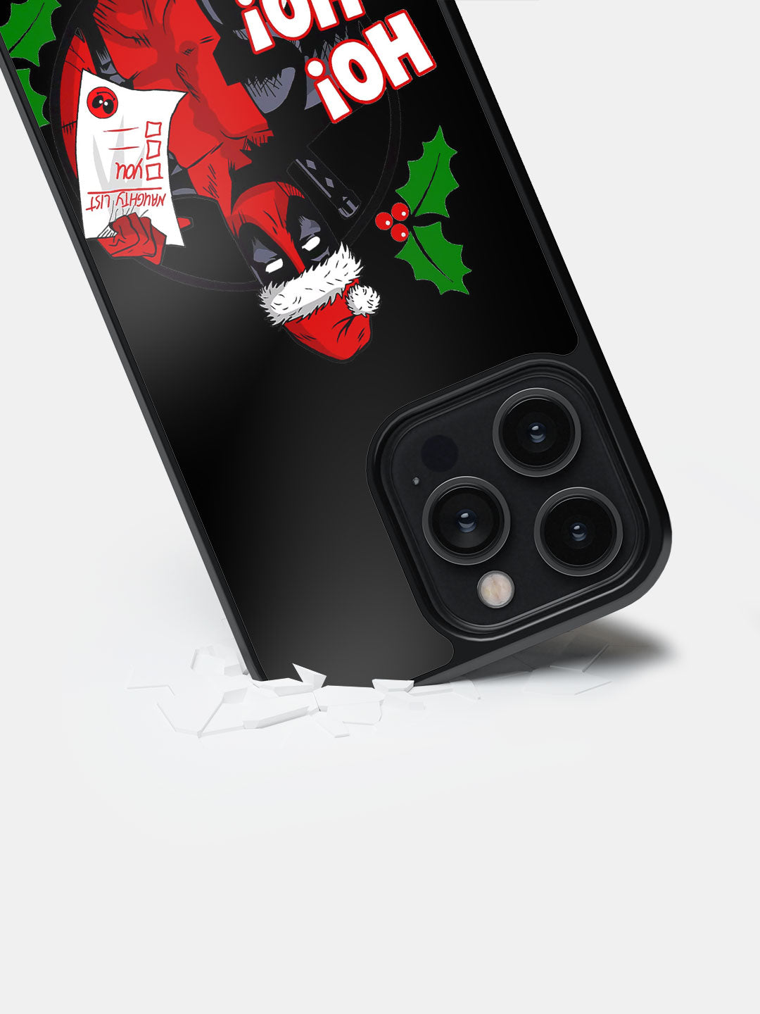 Deadpool Santa - iPhone 14 Pro Max Cover