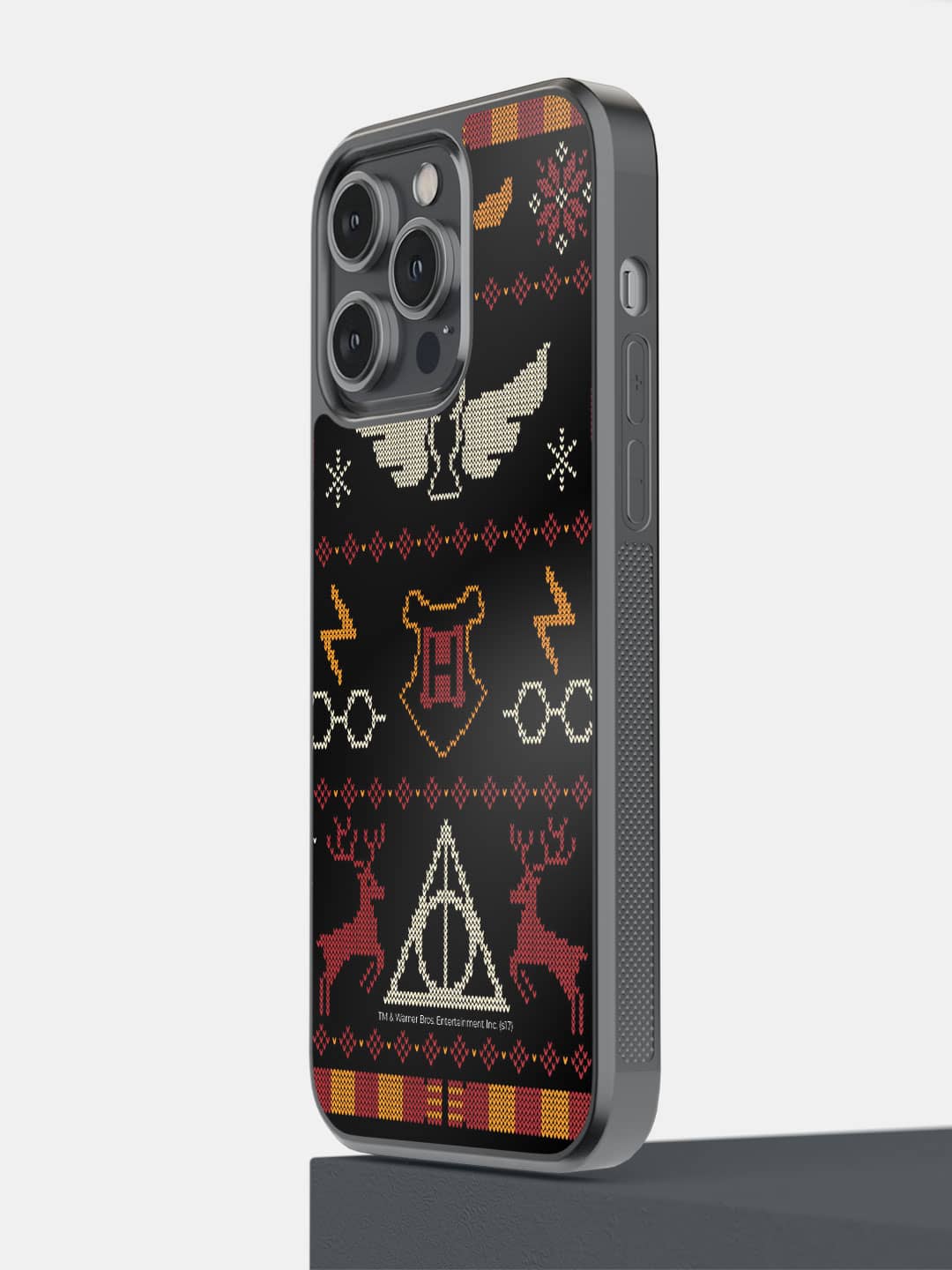 Harry Potter Christmas Pattern - iPhone 14 Pro Max Cover