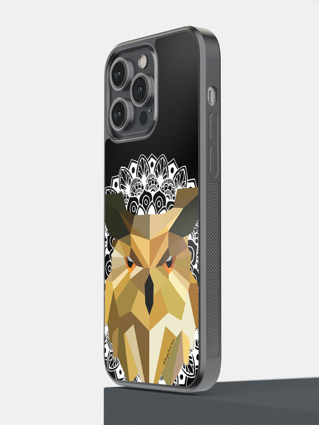 Owl Poly - iPhone 14 Pro Max Cover