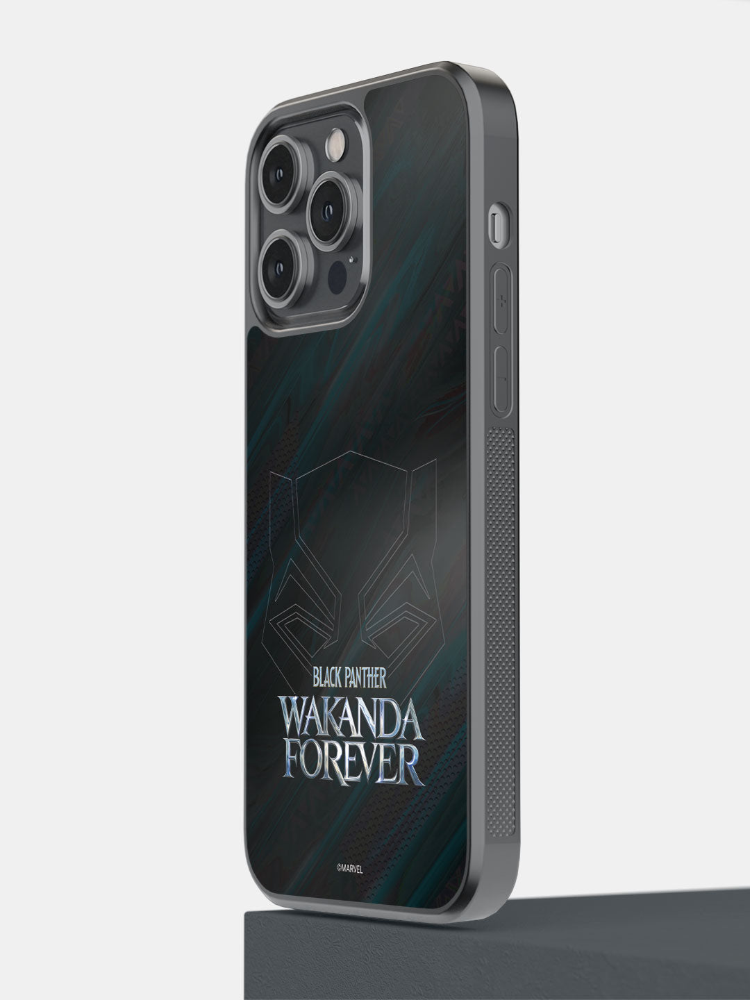 Wakanda Forever Logo Grey - iPhone 14 Pro Max Cover