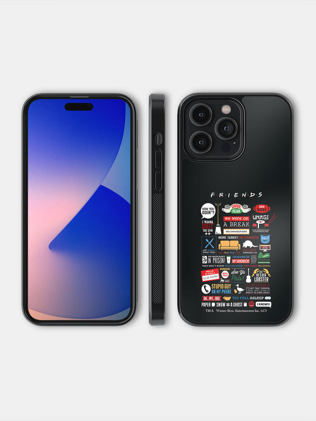 Friends Infographic - iPhone 14 Pro Max Cover