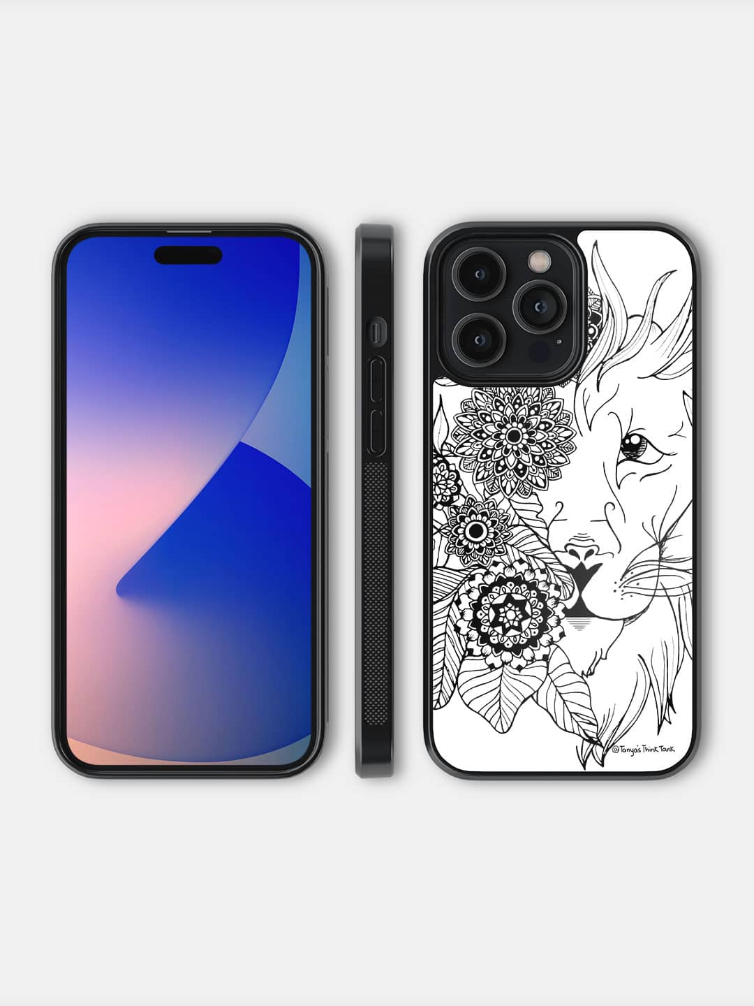 Lion Black - iPhone 14 Pro Max Bumper Cover