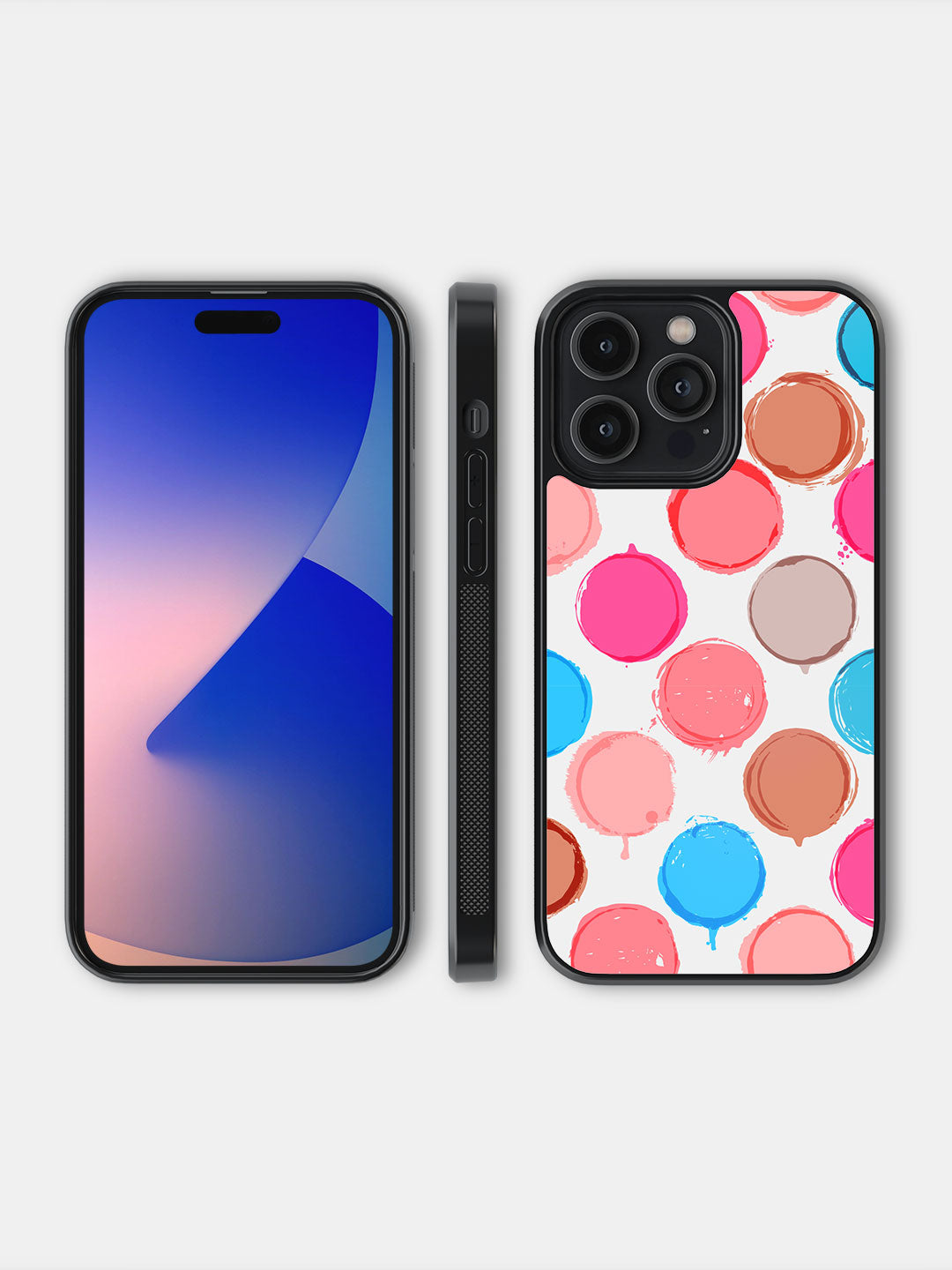 Polka Dot Canvas - iPhone 14 Pro Max Cover