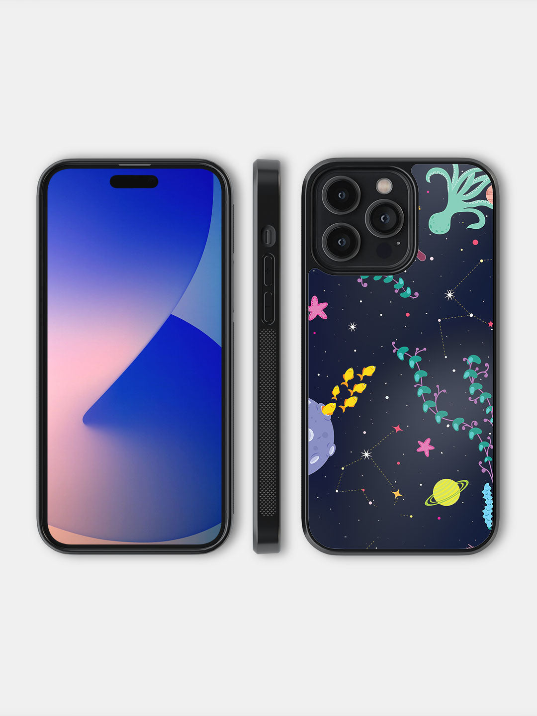 Space Aquarium - iPhone 14 Pro Max Bumper Cover