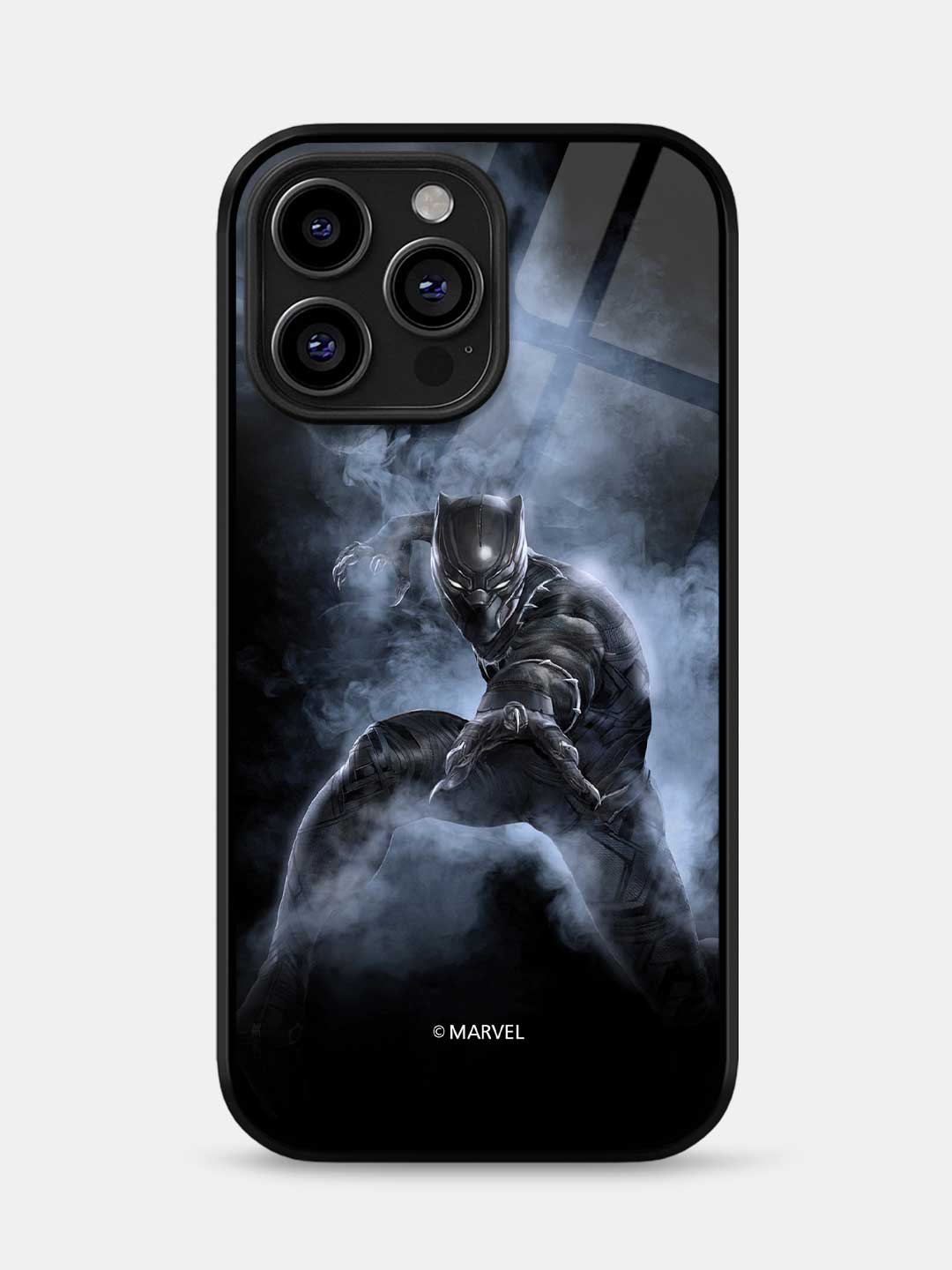 Black Panther Attack - iPhone 14 Pro Max Glass Cover