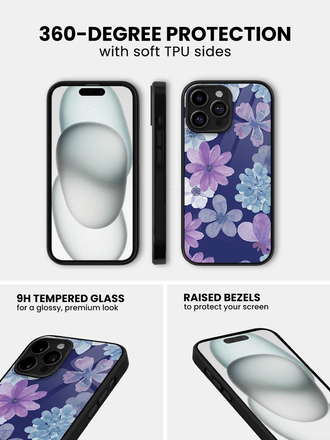 Iris - iPhone 15 Pro Max Glass Cover