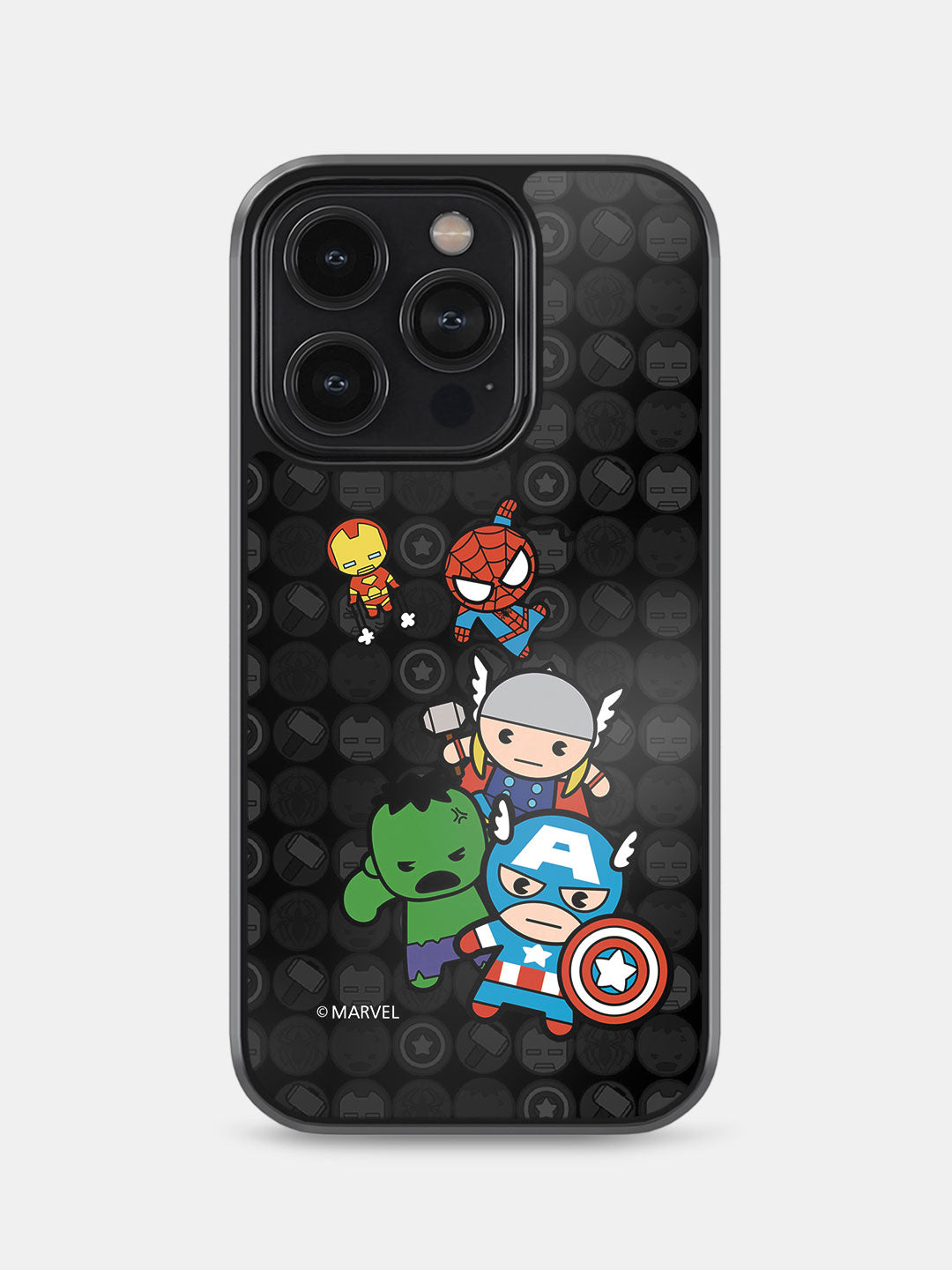 Kawaii Marvel Comics - iPhone 14 Pro Bumper Cover