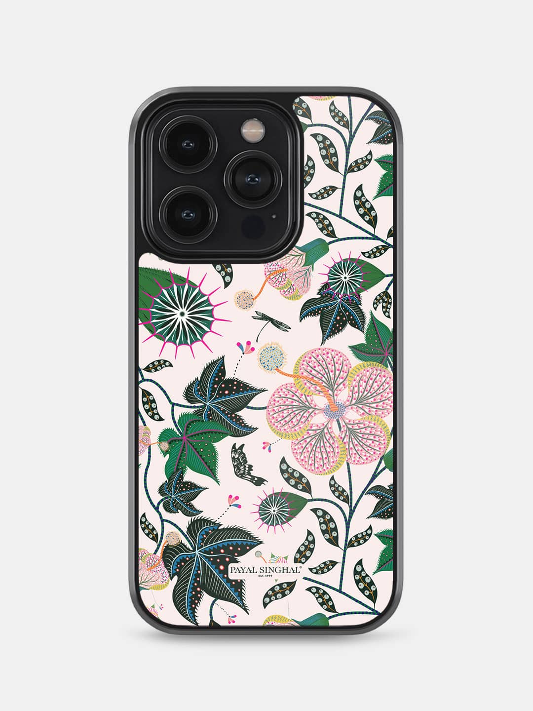 Payal Singhal Abutilon White - iPhone 14 Pro Bumper Cover