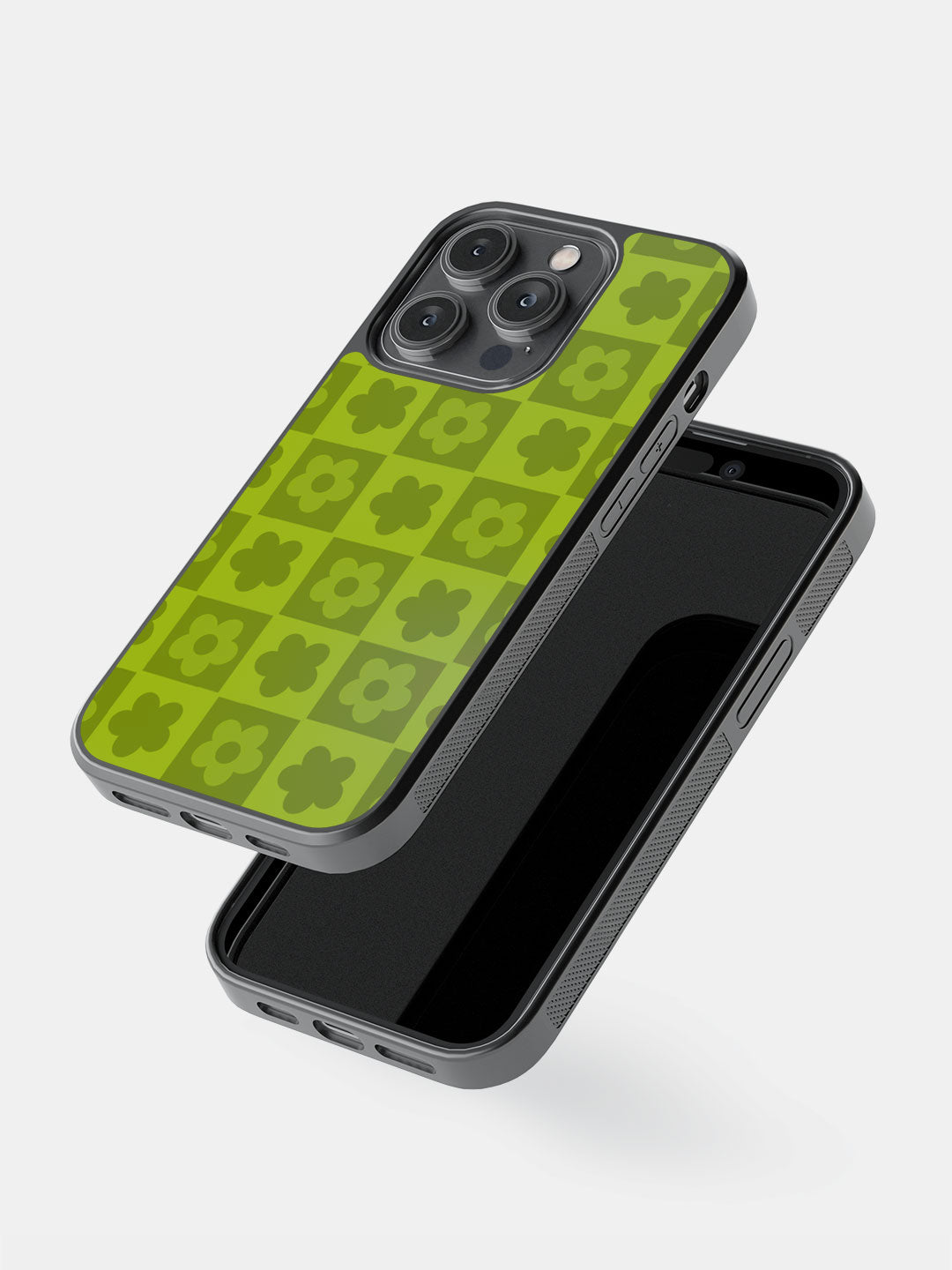 Blossom Bliss Green - iPhone 14 Pro Bumper Cover