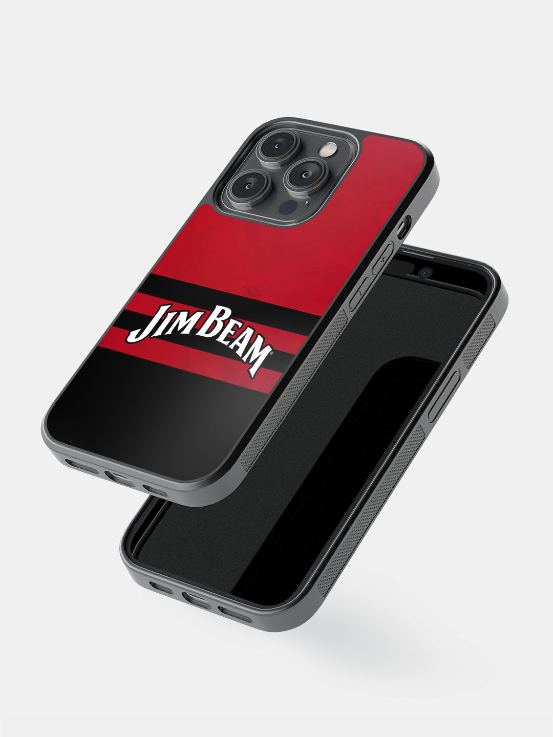 Jim Beam Red Stripes - iPhone 14 Pro Cover
