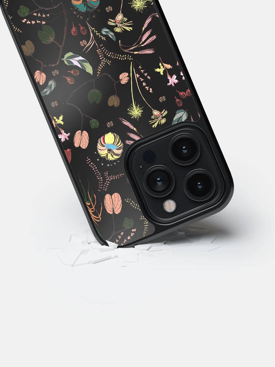 Payal Singhal Gunmetal Black - iPhone 14 Pro Bumper Cover