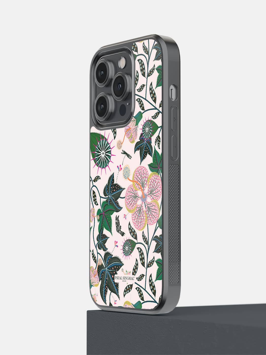 Payal Singhal Abutilon White - iPhone 14 Pro Bumper Cover