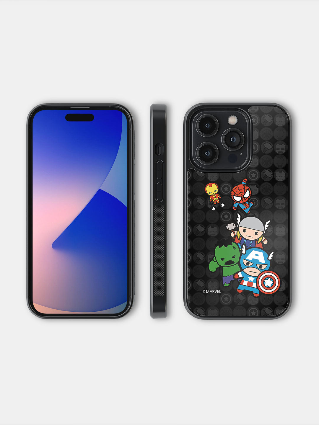 Kawaii Marvel Comics - iPhone 14 Pro Bumper Cover