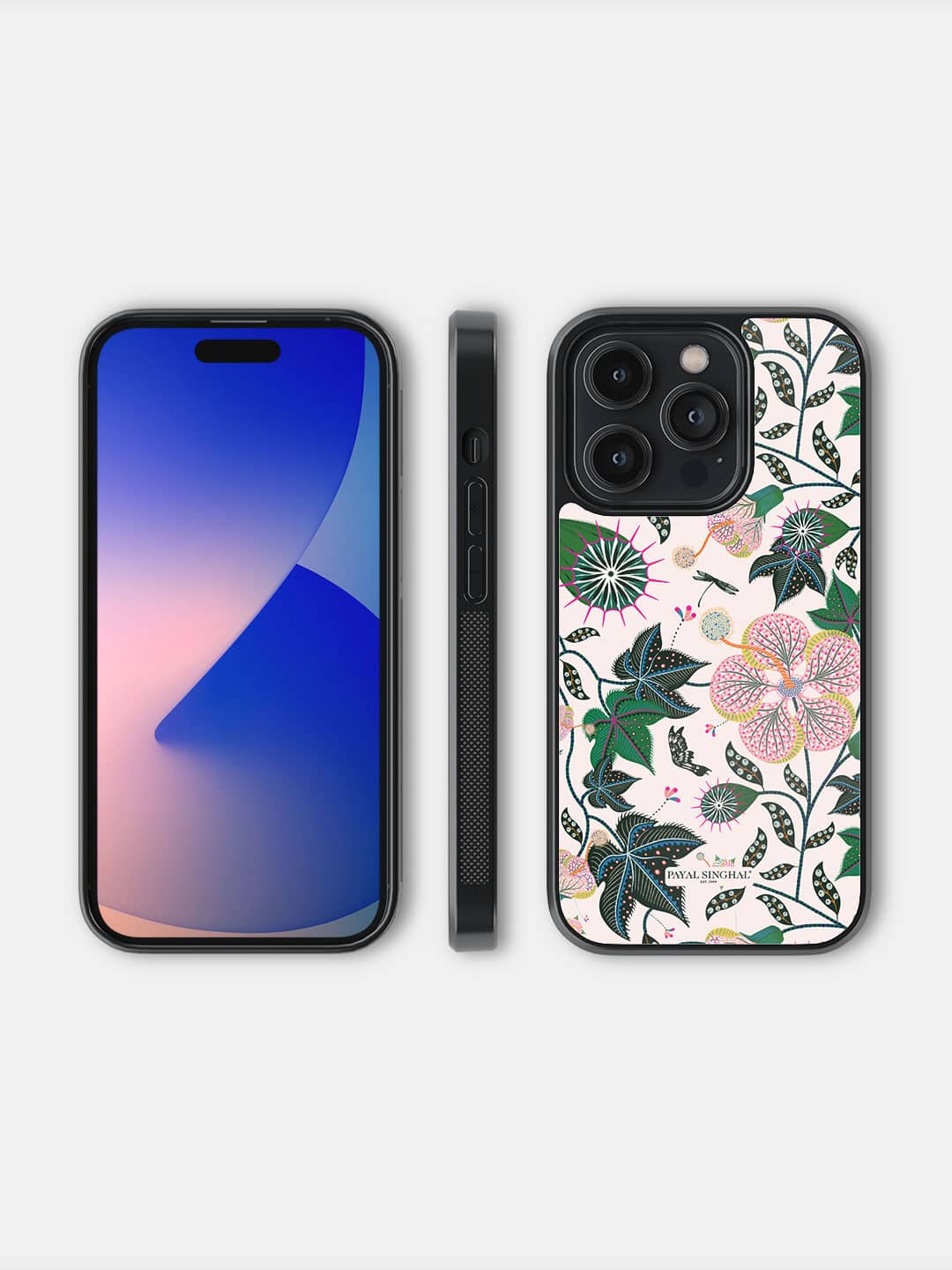 Payal Singhal Abutilon White - iPhone 14 Pro Bumper Cover