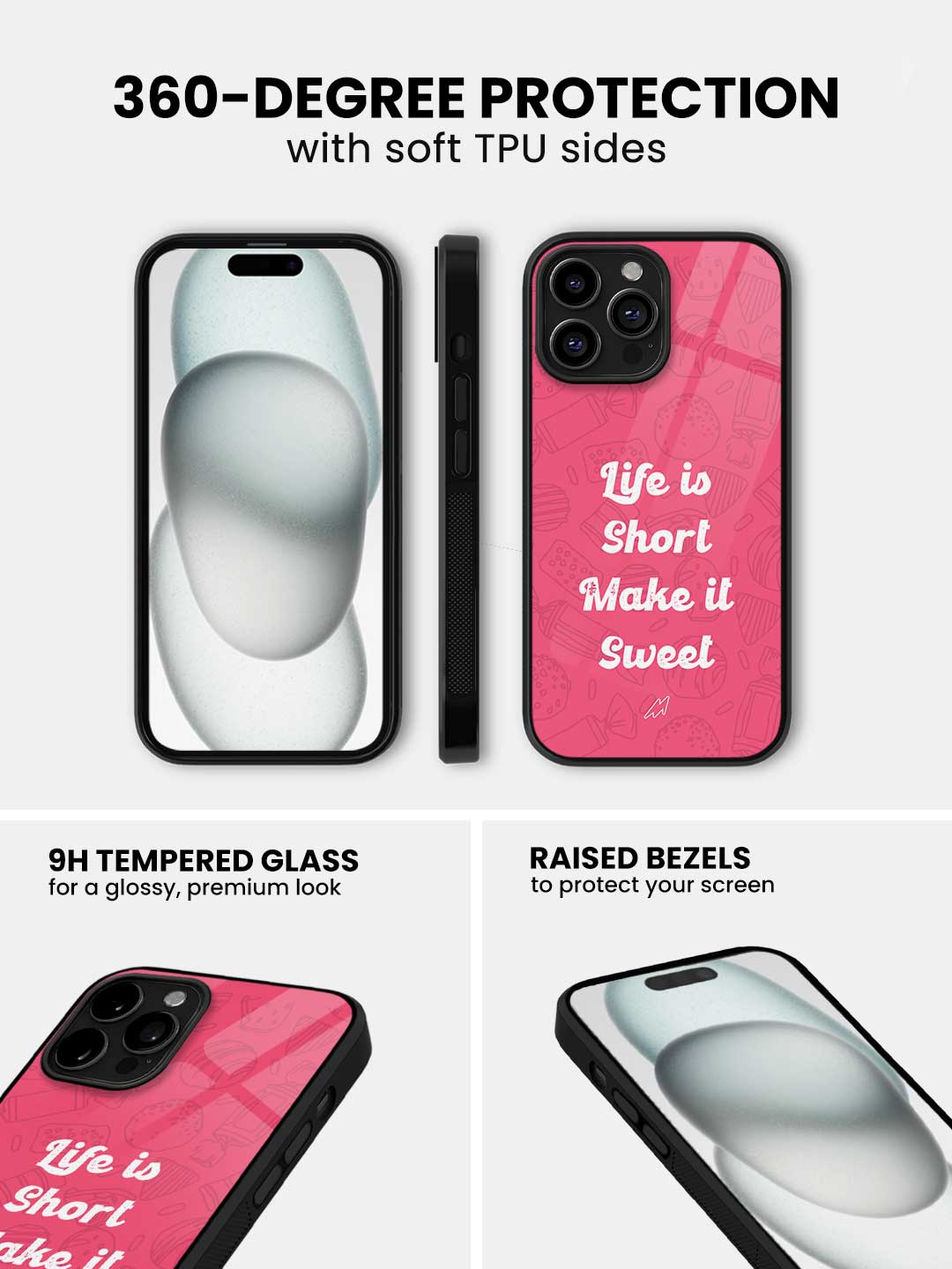 Candies - iPhone 14 Pro Glass Cover